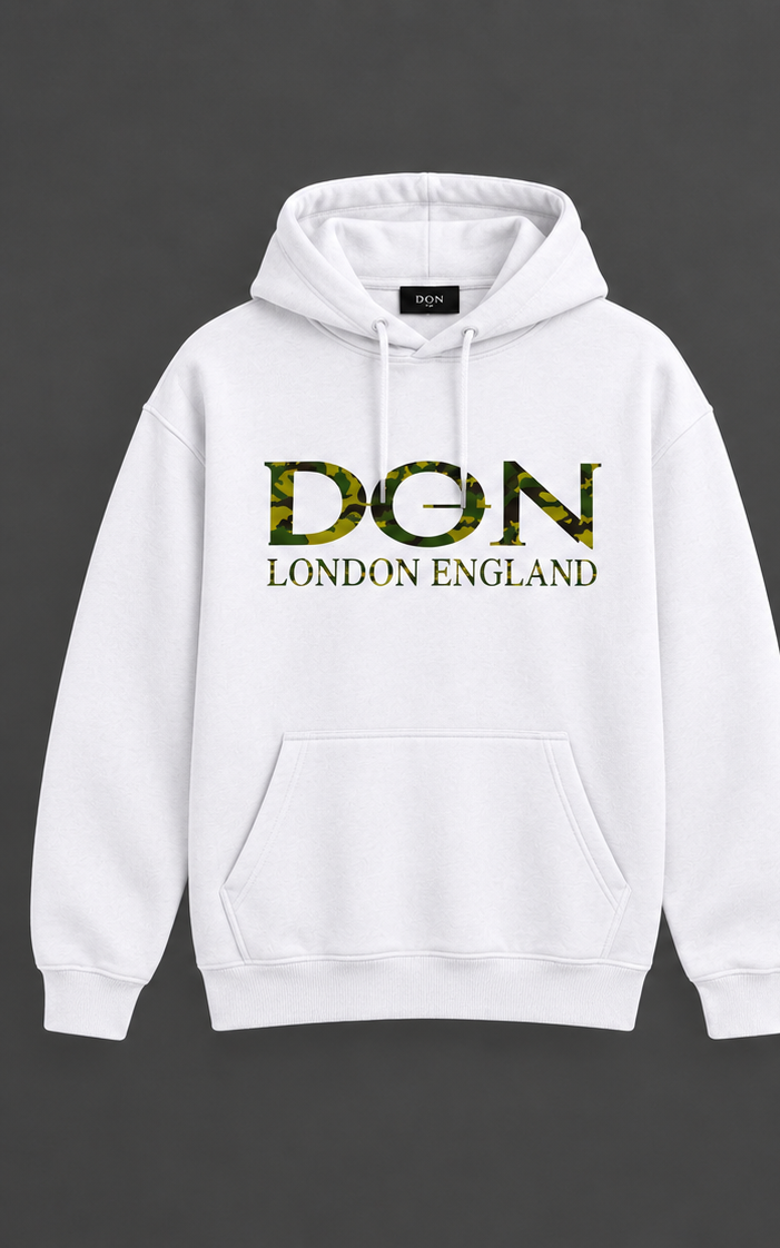 DON Camo Signature Hoodie (White)