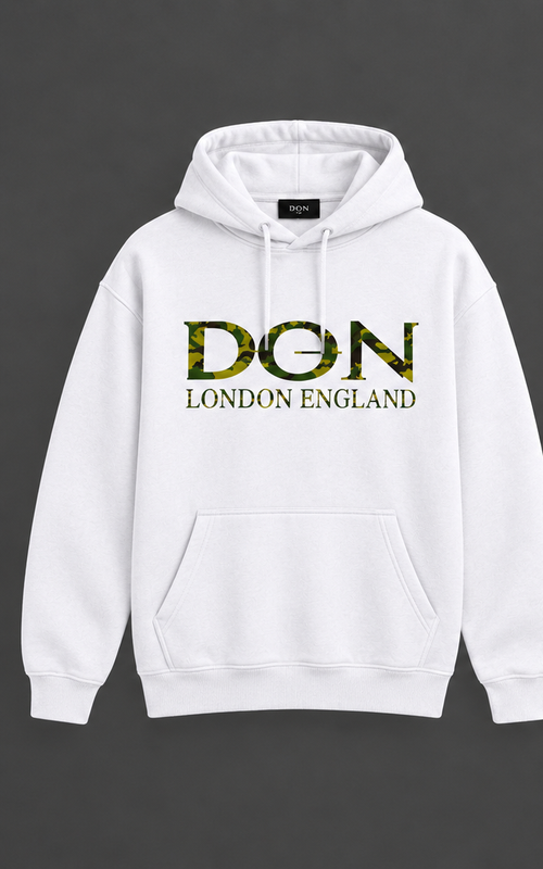 DON Camo Signature Hoodie (White)