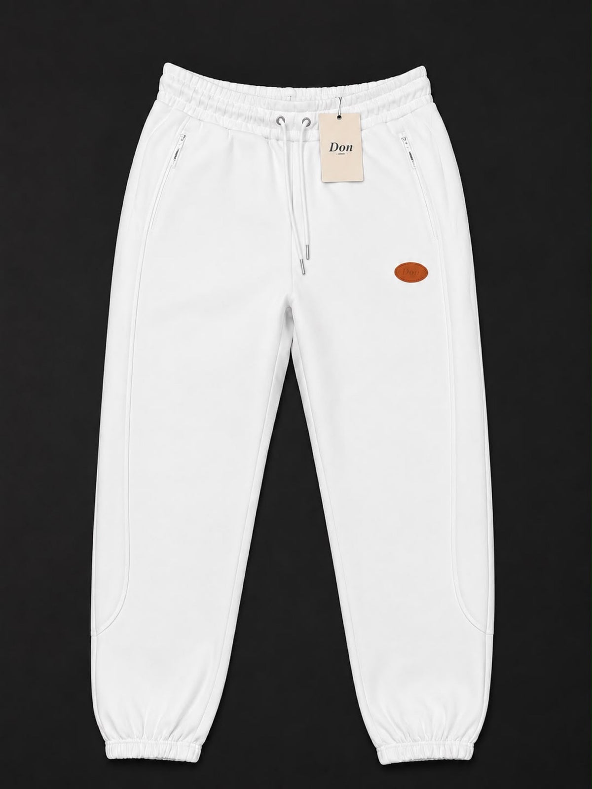 DON Essential Signature Joggers (White)