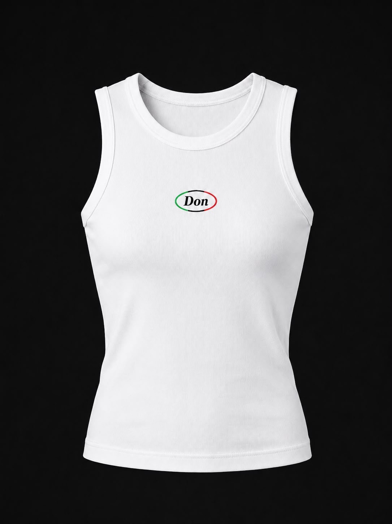 Don London Core Tank White