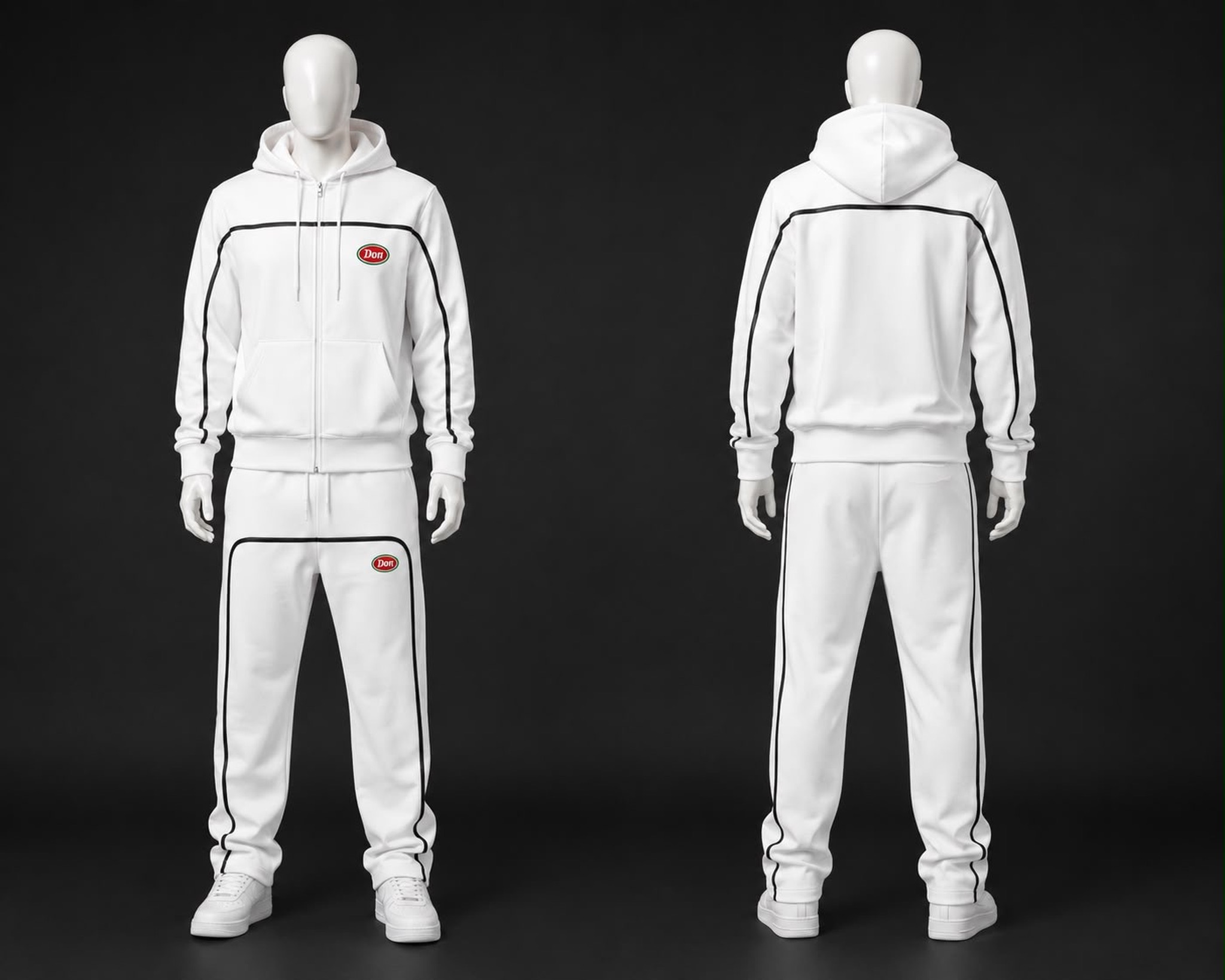 DON London Ivory Hoodie